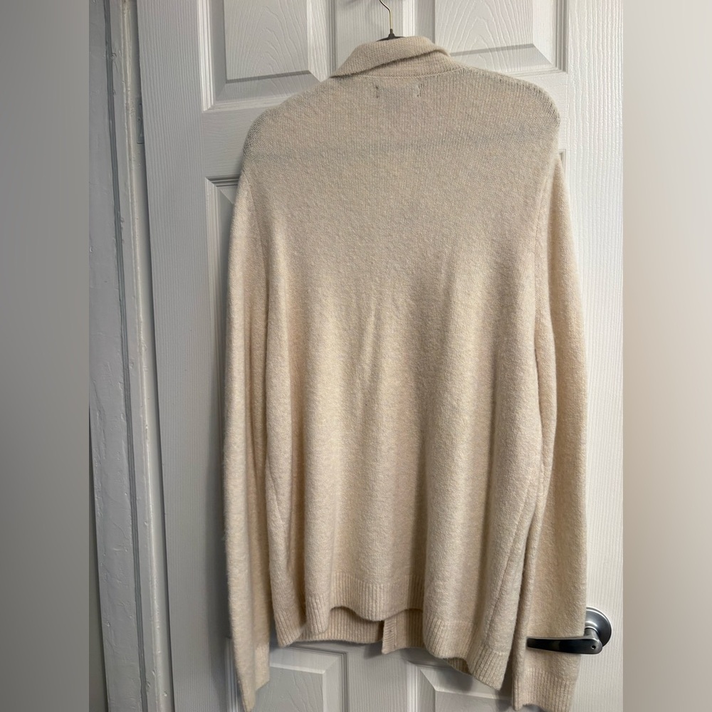 Treasure & Bond Men’s Ivory Alpaca/Merino Wool Button-Front Cardigan Size L NWT - Picture 6 of 10